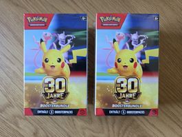 Pokemon 30 Jahre Jubiläum / 30th Celebration Booster Bundles