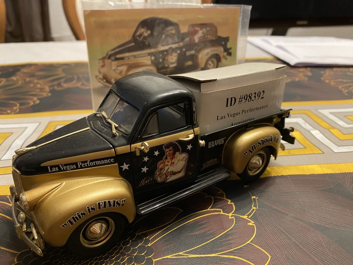 Modellini d'auto: Studebaker Pickup 1947 Elvis PresleyLas Vegas Performance – Usato da St. Margrethen SG venduto da Alfista_159