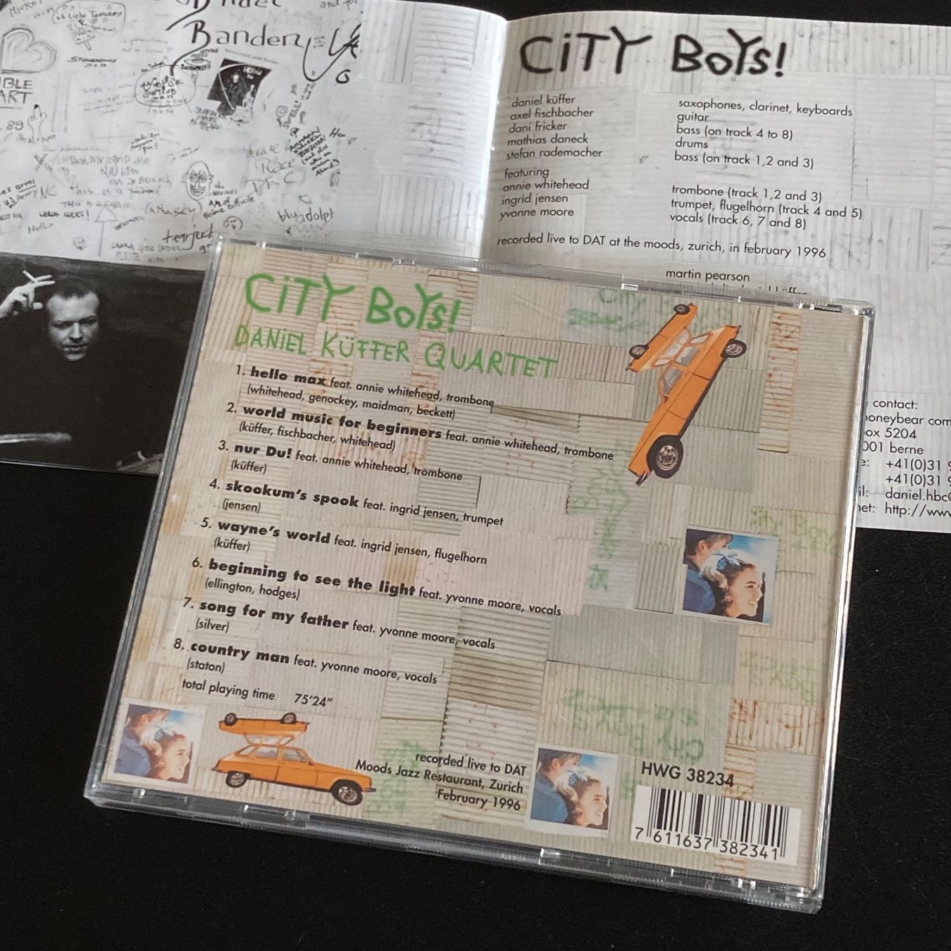 CDs: Daniel Küffer Quartet - City Boys! – Gebraucht aus Bern von Ntsamina 1
