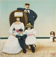 Jan Balet        "Sommer“    Farblithographie