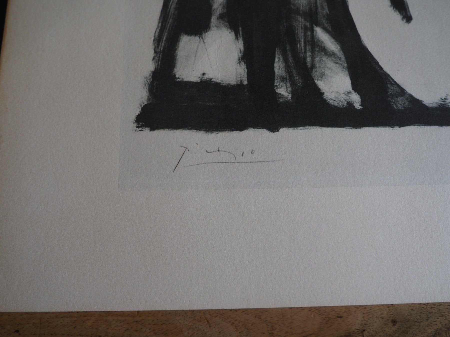 Foto & Immagini: Kunstdruck: Picasso, der schwarze Stier – Usato da Schänis venduto da Lobelie1 1