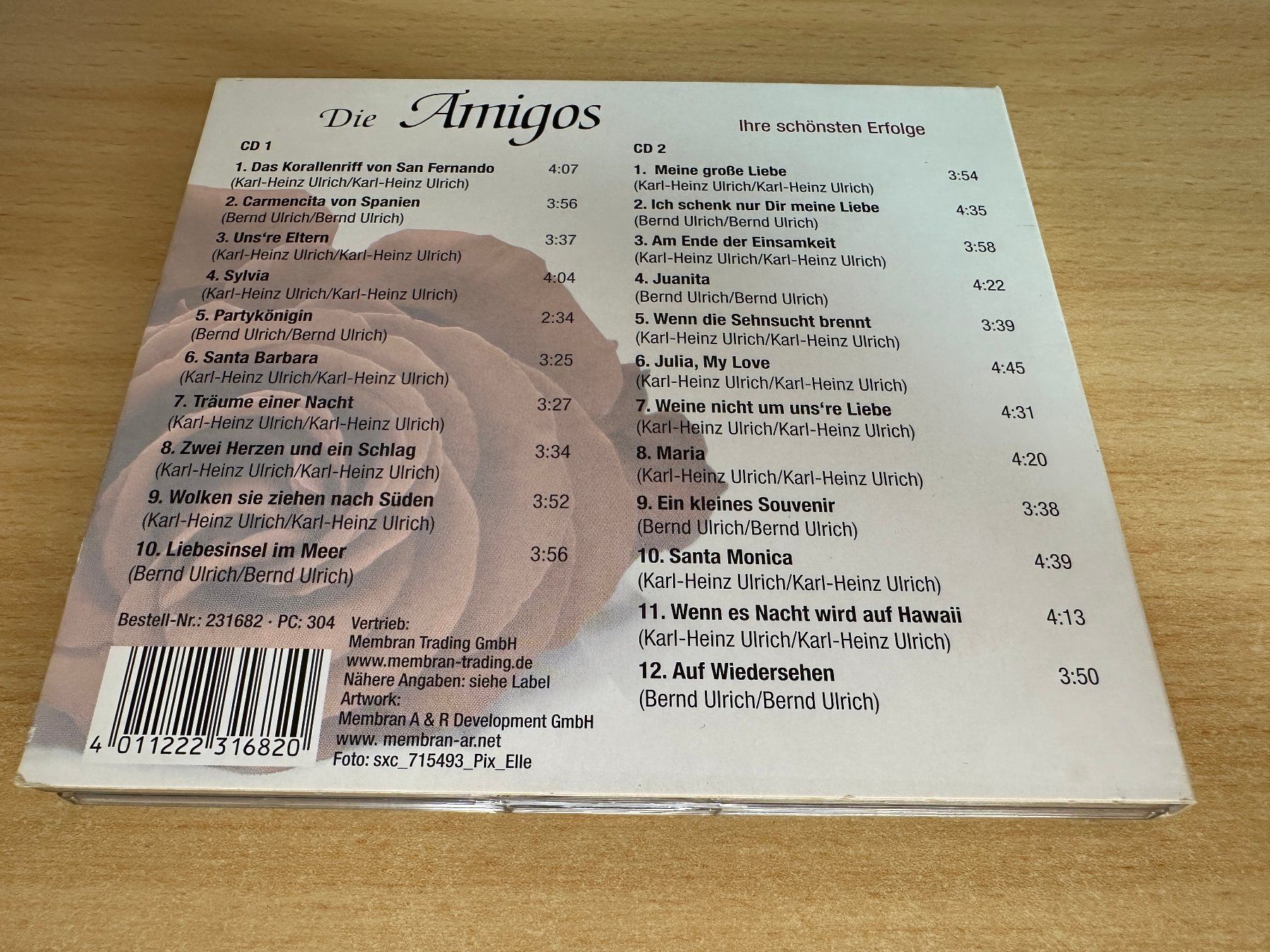 CDs: Die Amigos - Ihre Schönsten Erfolge - 2 CD – Gebraucht aus Rikon im Tösstal von Alpenmutz 1