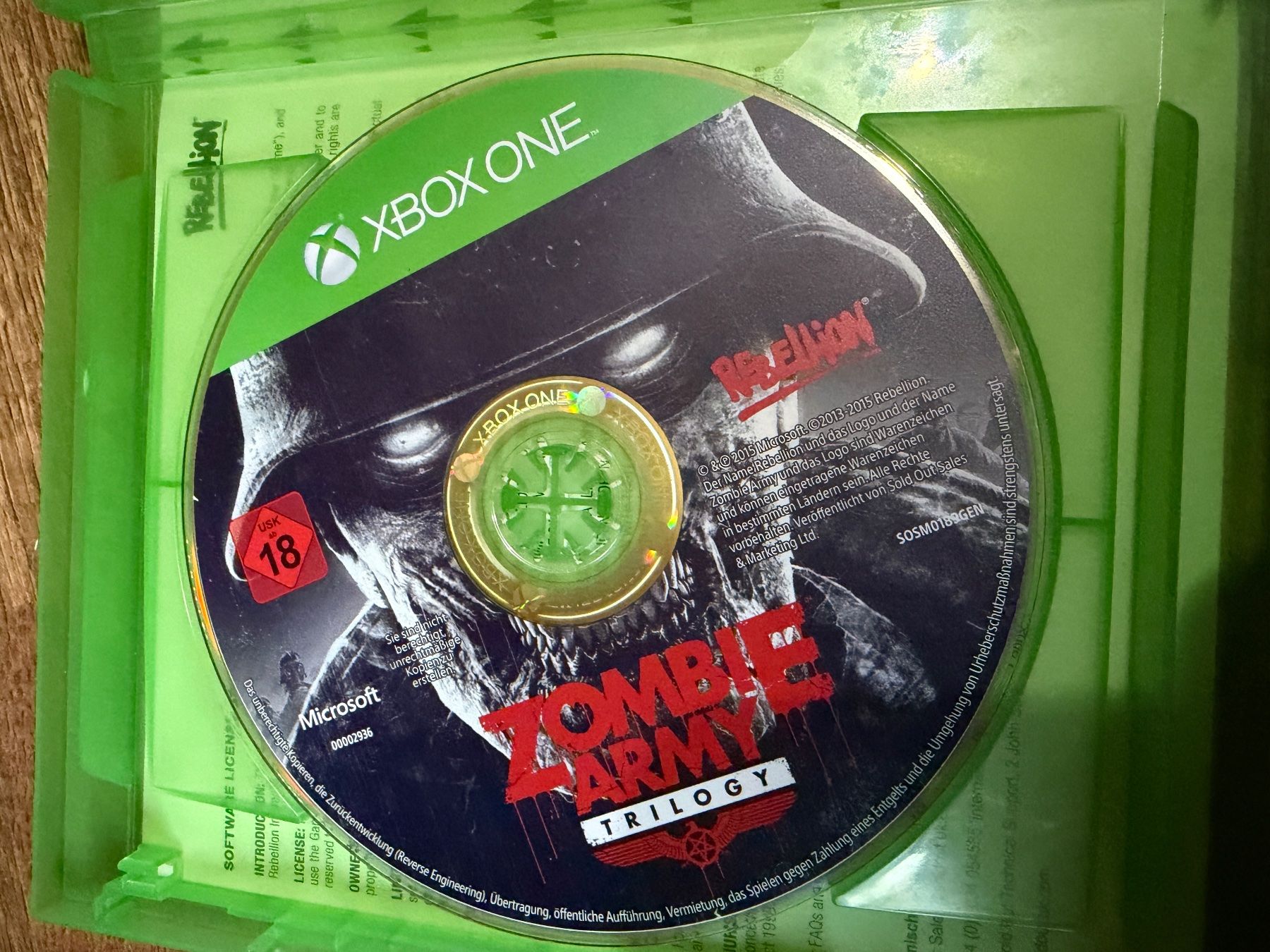 Microsoft Spiele: XBOX ONE • ZOMBIE ARMY Trilogy – Gebraucht aus Bülach von cro91 1