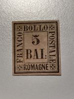 Italien antik 1859, ROMAGNE 5 BAJ