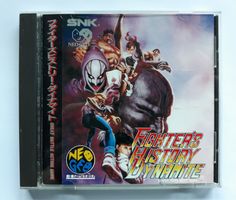 Fighter's History Dynamite /Karnov's Revenge☠️Neo Geo CD JPN