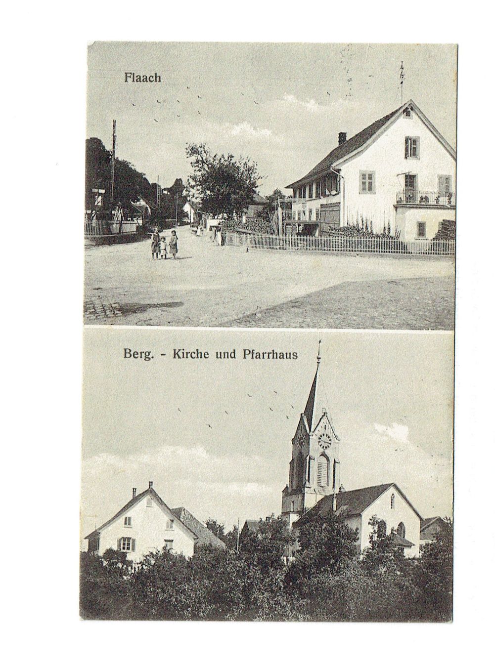 Cartoline postali: Flaach 1919 - Dorfansicht – Usato da Tagelswangen venduto da Miski