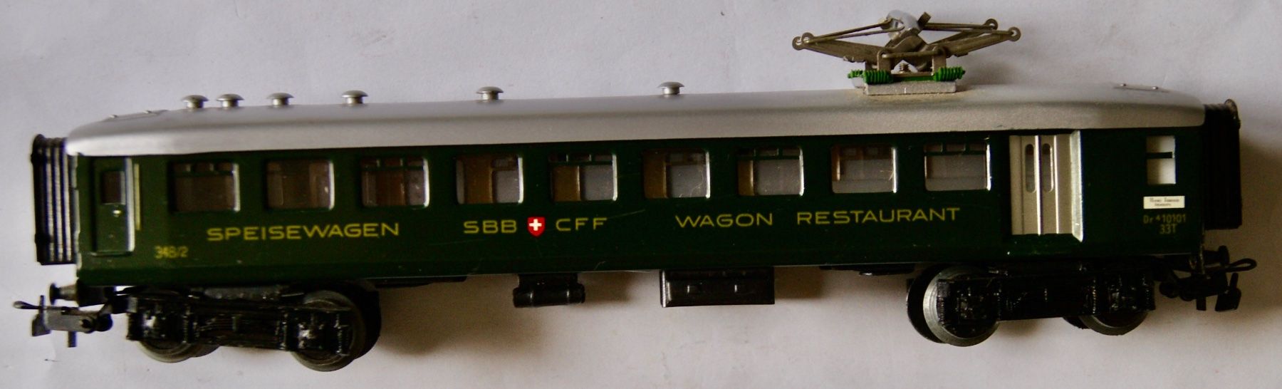Märklin Modellini di ferrovie: wagon Marklin 348/2, 4016, SBB CFF de 1952 – Usato da Morrens VD venduto da alain50 1