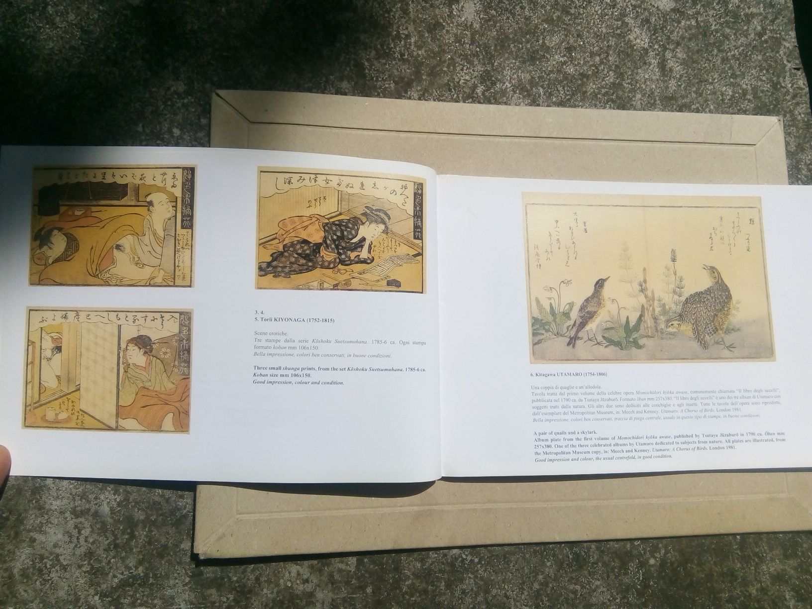 Bücher: Stampe e Libri illustration Giapponesi   (Catalogo N.6) – Gebraucht aus St.Galllen von elkaphone 3
