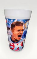  McDonalds Becher Fussball WM Edition David Beckham neu 