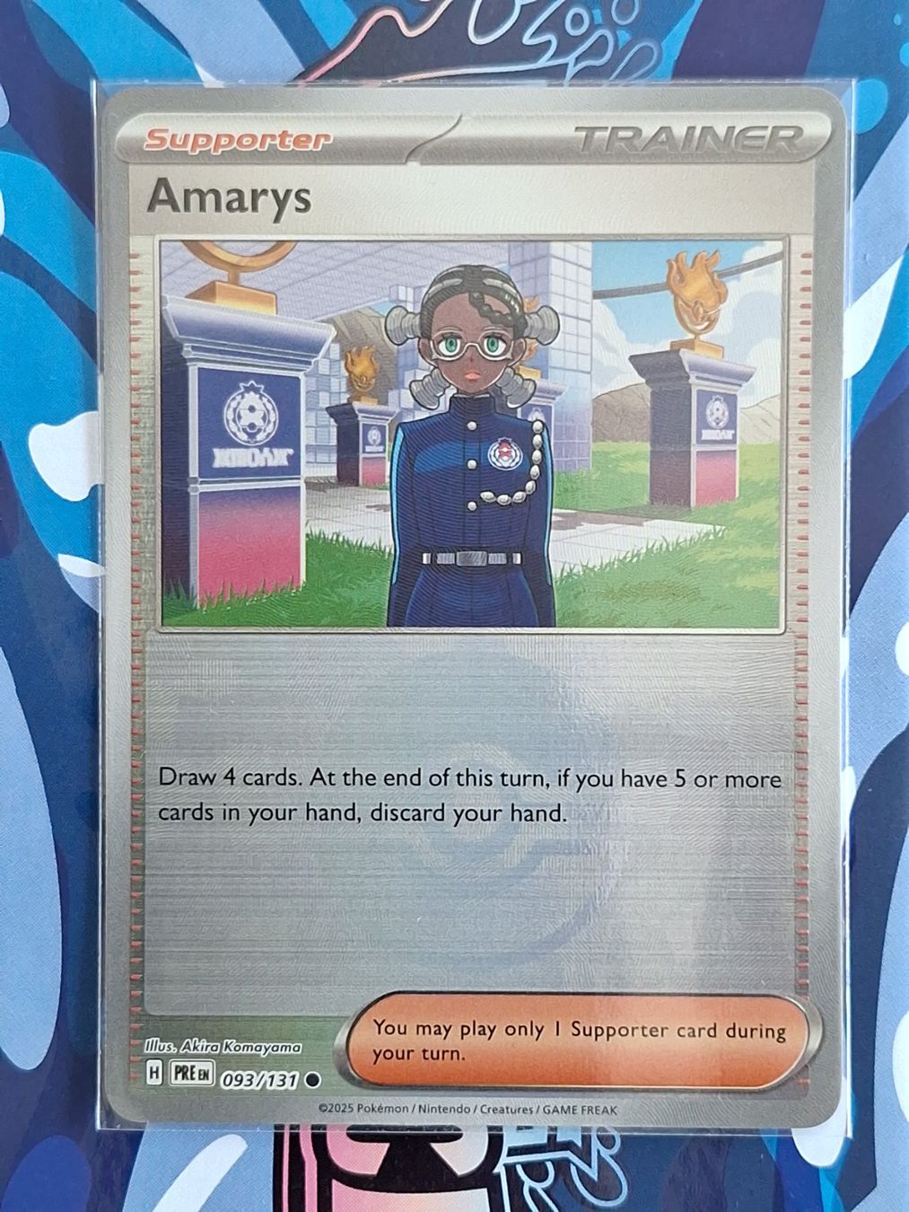 Pokémon Carte collezionabili: Amarys - Pokeball Reverse Holo Prismatic Evolution - #14 – Usato da Altstätten SG venduto da GGsGameshop