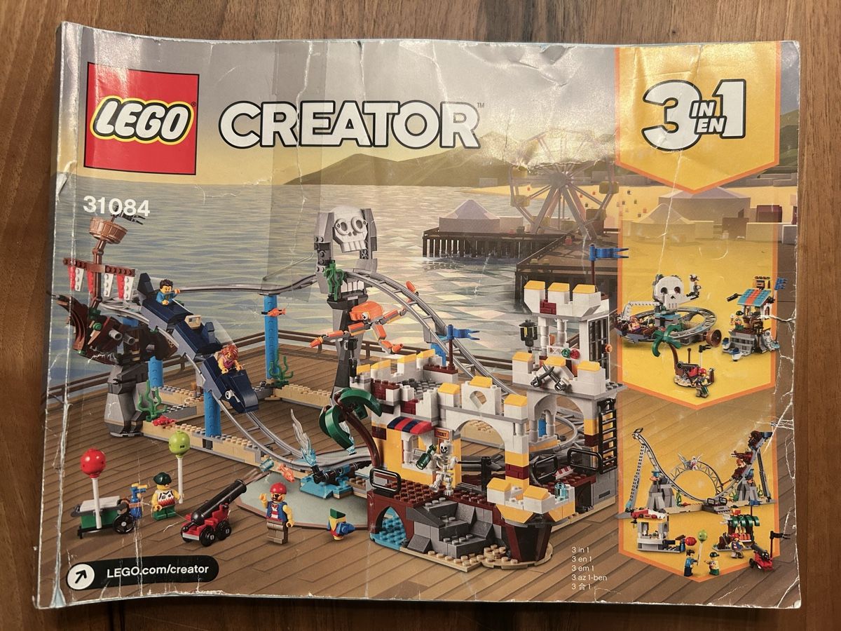 Lego Kit di costruzioni: LEGO Piraten-Achterbahn 31084 – Usato da Winterthur venduto da microsphere