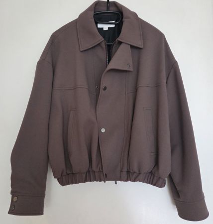 Veste bomber Zara brun-taupe M