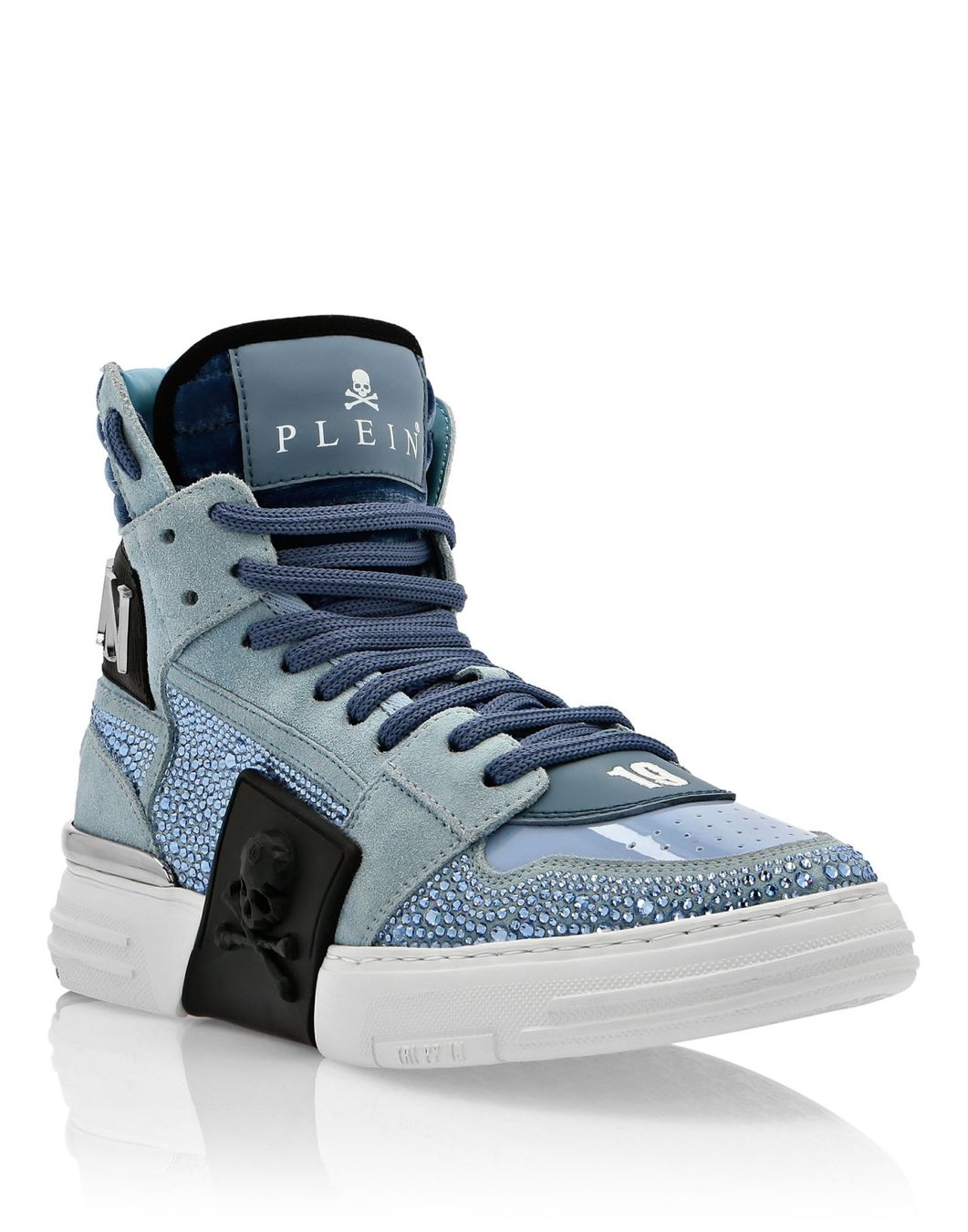 Scarpe da donna: Philipp Plein-PHANTOM KICK$ HI-TOP SKULL – Nuovo e nell'imballaggio originale da Goldau venduto da filiorum