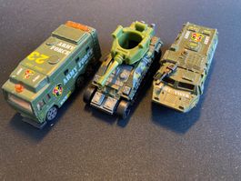 3 Militärfahrzeuge, Armee Spielzeugauto Set