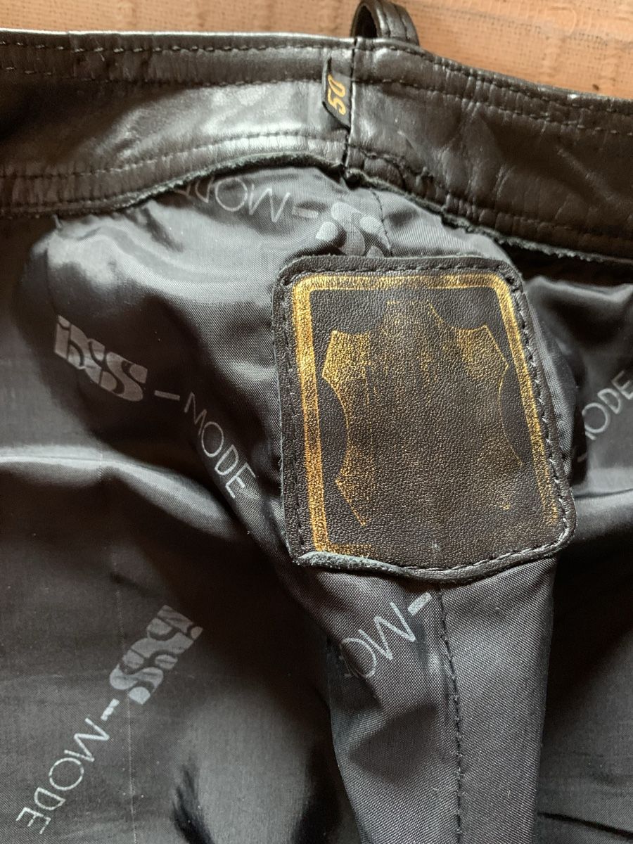 IXS Pantaloni: Schnürlederhose, IXS, Gr. 50, – Usato da Röschenz venduto da Corvette8 1