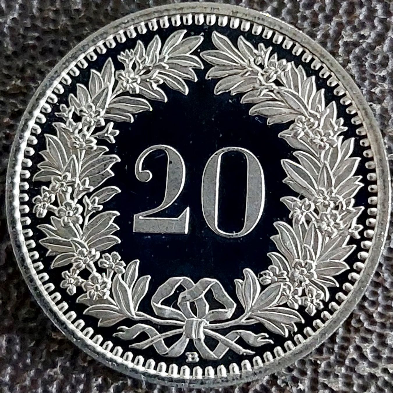 Alle Münzen: 20 Rappen 2005 stgl. / aus Münzsatz – Gebraucht aus Arch von coinsandmore 1
