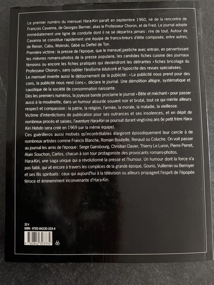 Bücher: Hara Kiri: Les Belles Images 1960-1985 – Rareté Vintage! – Neu (gemäss Beschreibung) aus Genève von Chiquito44 1