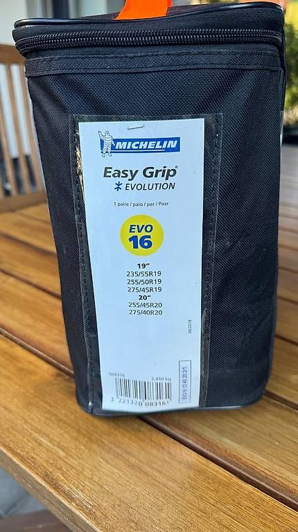 Schneeketten: MICHELIN EASY GRIP EVOLUTION 16 Jamais déballée.  – Neu und originalverpackt aus Oron-le-Châtel von Mcholi 1