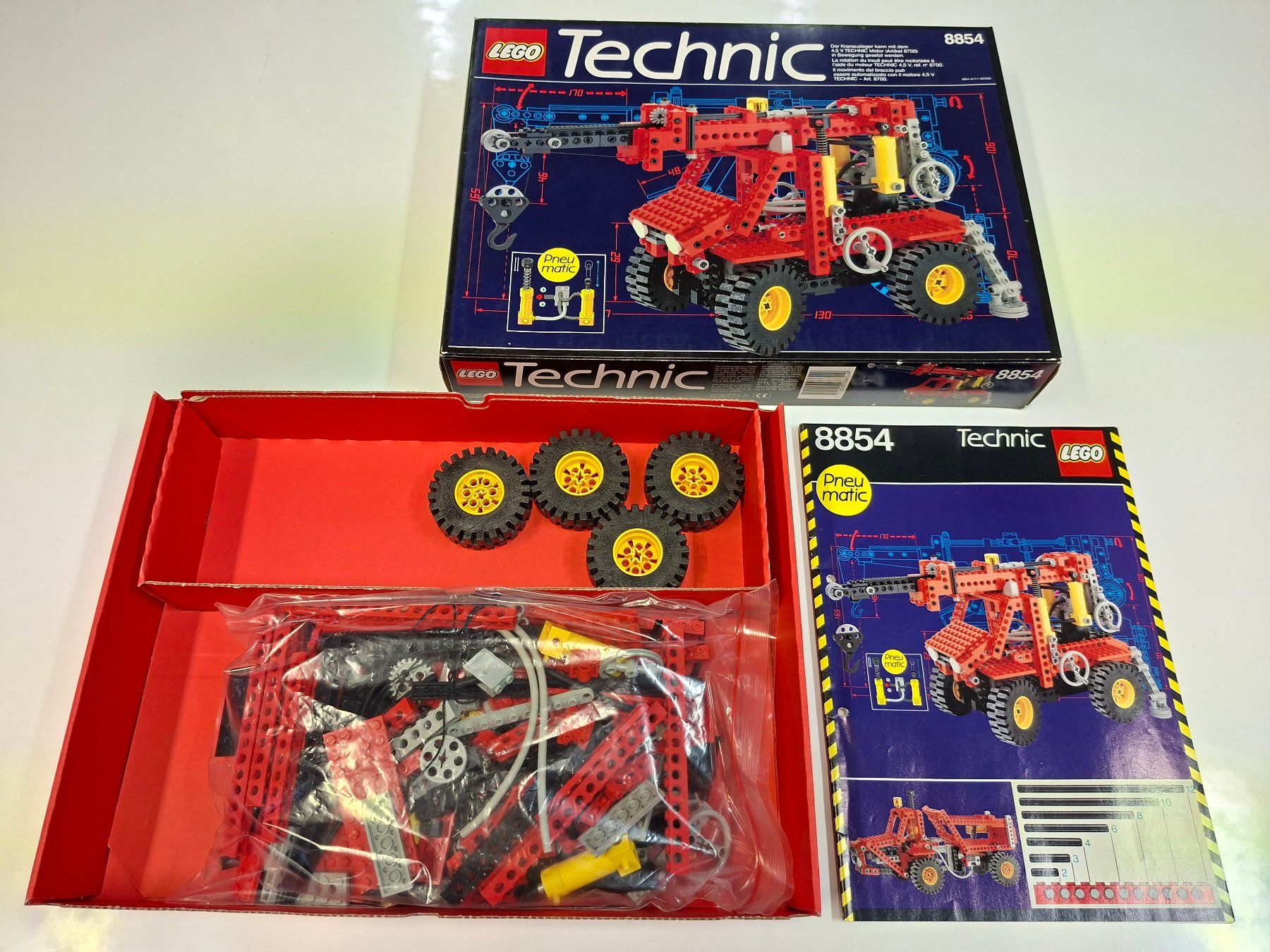 Lego Giocattoli: Lego 8854 Technic Power Crane OVP – Usato da Sils im Domleschg venduto da AMAG_AUDI_ZH 2