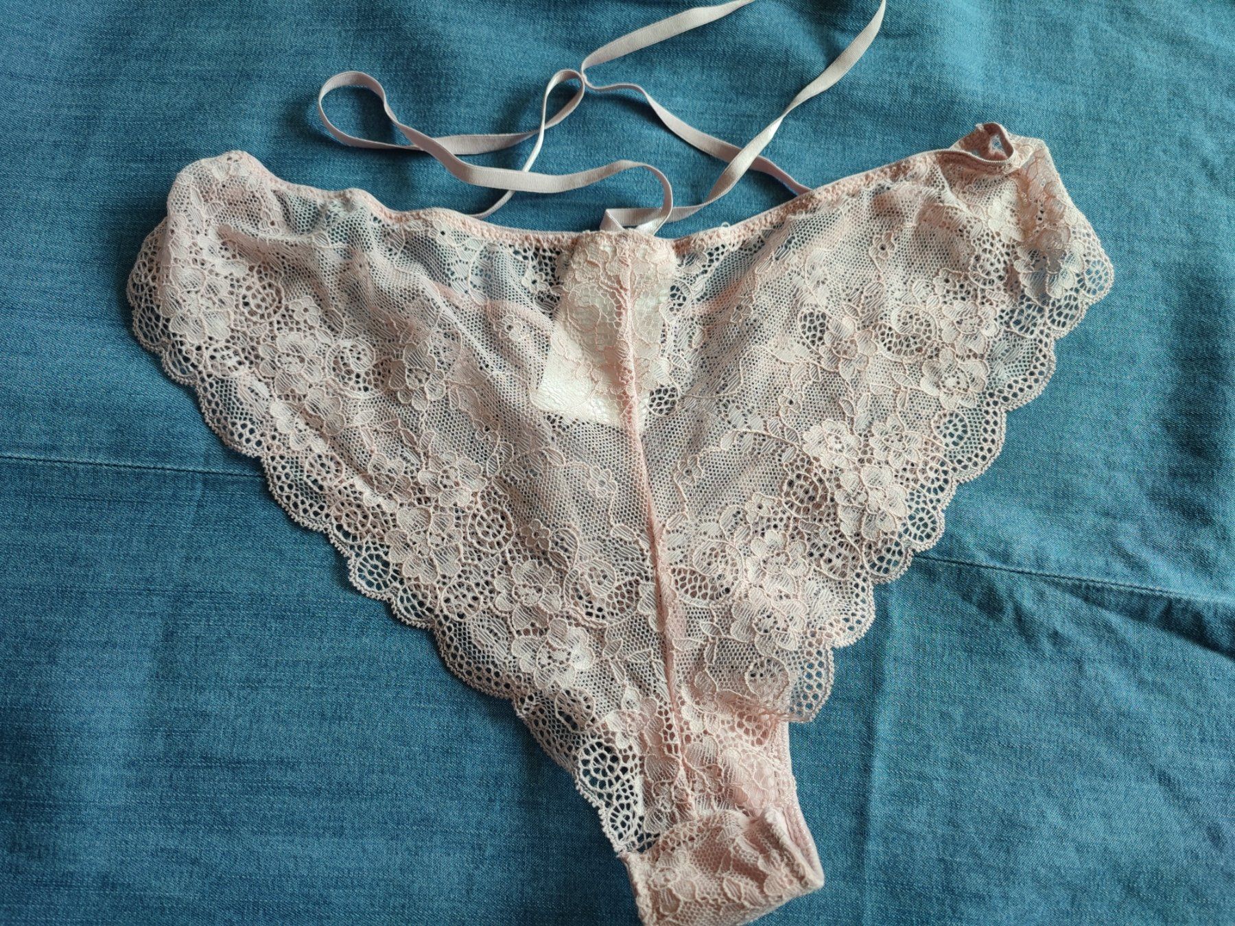 H&M Sonstige Unterwäsche: New H&M Slips light pink lace M – Neu (gemäss Beschreibung) aus Sursee von Re.joy 2