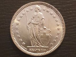 1 Franken 1914 in perfekter Erhaltung!!Silber!