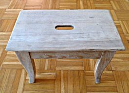 Antikes Holz Schemeli s. schön