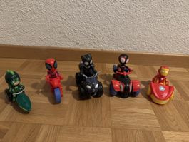 Superhelden Figuren & Fahrzeuge