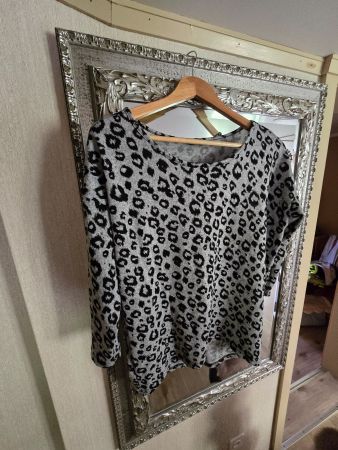 Dünne Pullover Gr. S, Only Leoprint