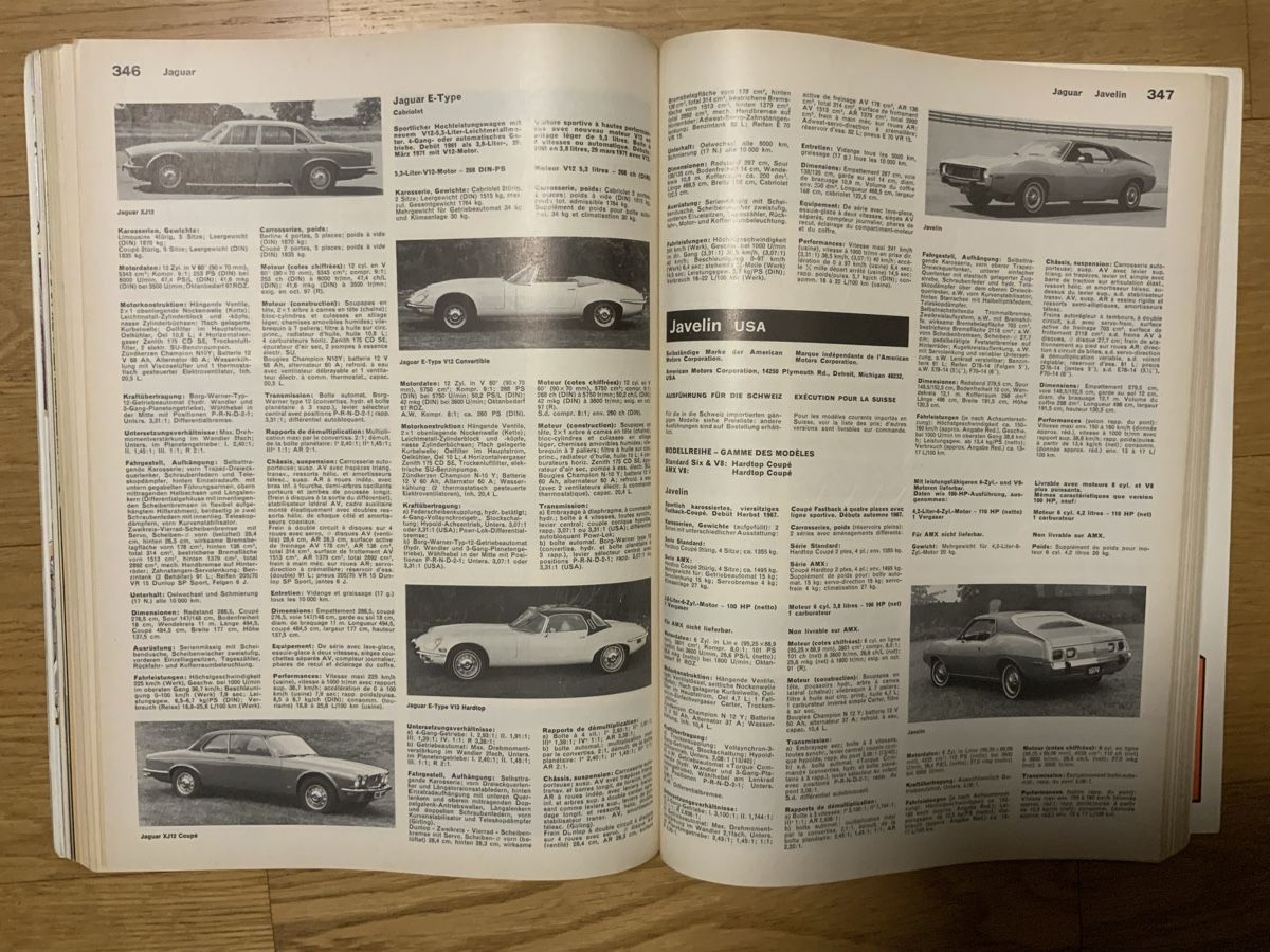 Autos: AUTOMOBIL REVUE KATALOG 1974 – Gebraucht aus Frauenfeld von CSM71 5