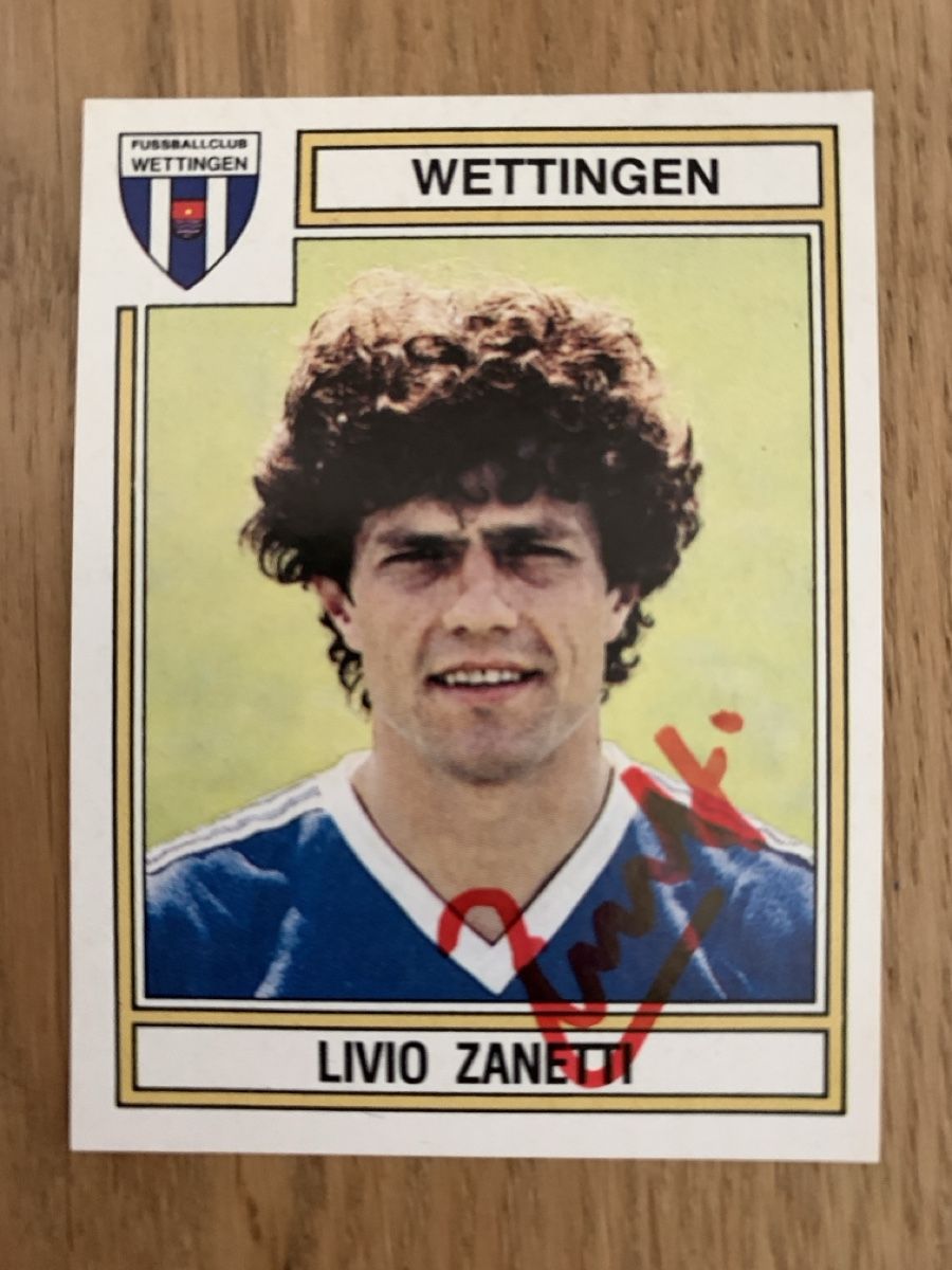 Autografi: FC Wettingen 9 Paninibilder mit Autogrammen 1984 – Usato da Greifensee venduto da Bohne01 2