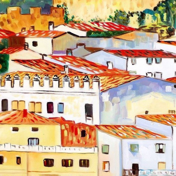 Riproduzioni & Creazioni: Gustav Klimt - Malcesine am Gardasee – Nuovo (secondo la descrizione) da Larnaca venduto da KunstDepot24 5