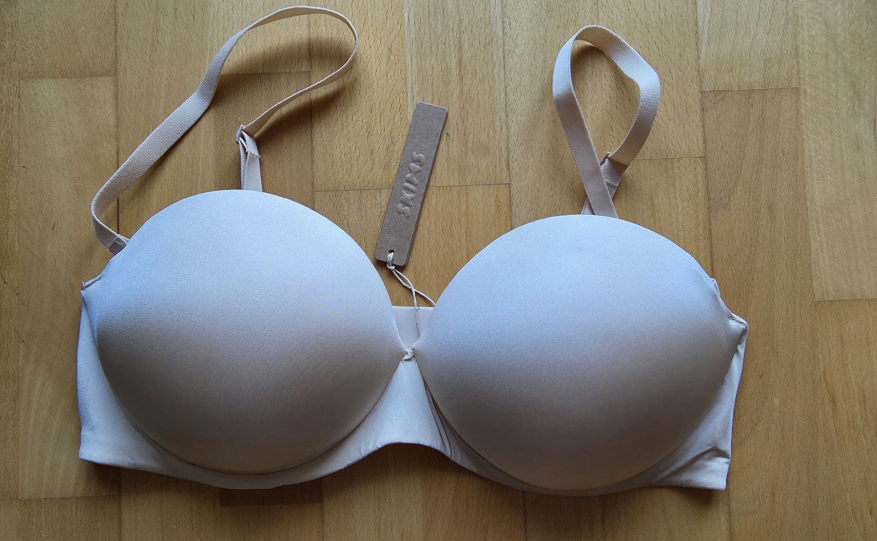 Skims Sonstige Unterwäsche: SKIMS ULTIMATE STRAPLESS PUSH-UP BRA SAND 38C – Neu (gemäss Beschreibung) aus Horn von kisaran3 1