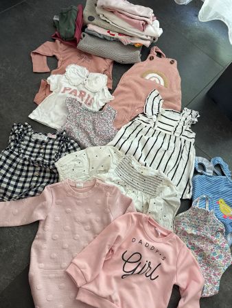 Kleiderpaket Gr. 74 Mädchen