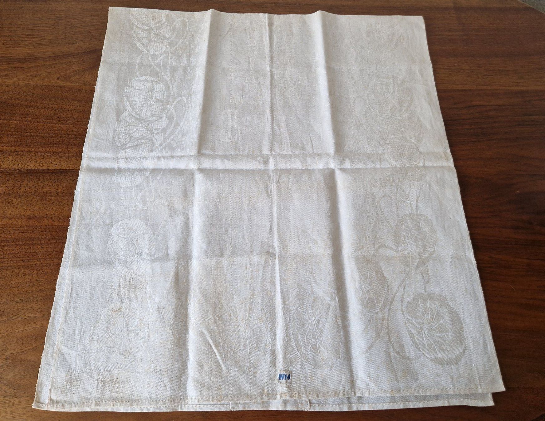 Küchentücher: Geschirrtuch Leinendamast ,,/Jugendstil / Behüt dich Gott – Neu (gemäss Beschreibung) aus Bern von Antikbatik 1