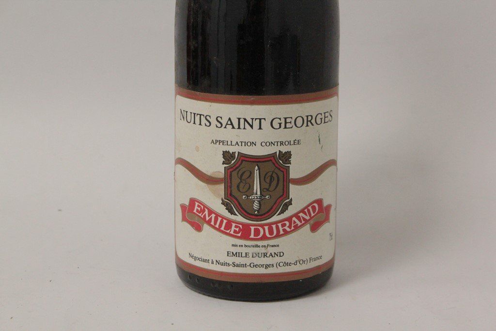 Wein: Vin Nuits Saint Georges Emile Durand 1989 – Gebraucht aus Vandoeuvres von Dom-Tom 1