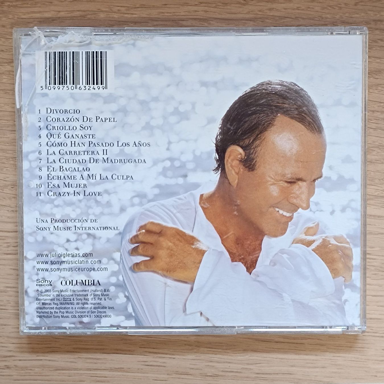 CD: Julio Iglesias - Divorcio (CD)  F12 – Usato da Sessa venduto da fraenklishop 1