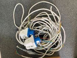 2x Camping-Steckdose CEE 16A 3P, mit Installationskabel