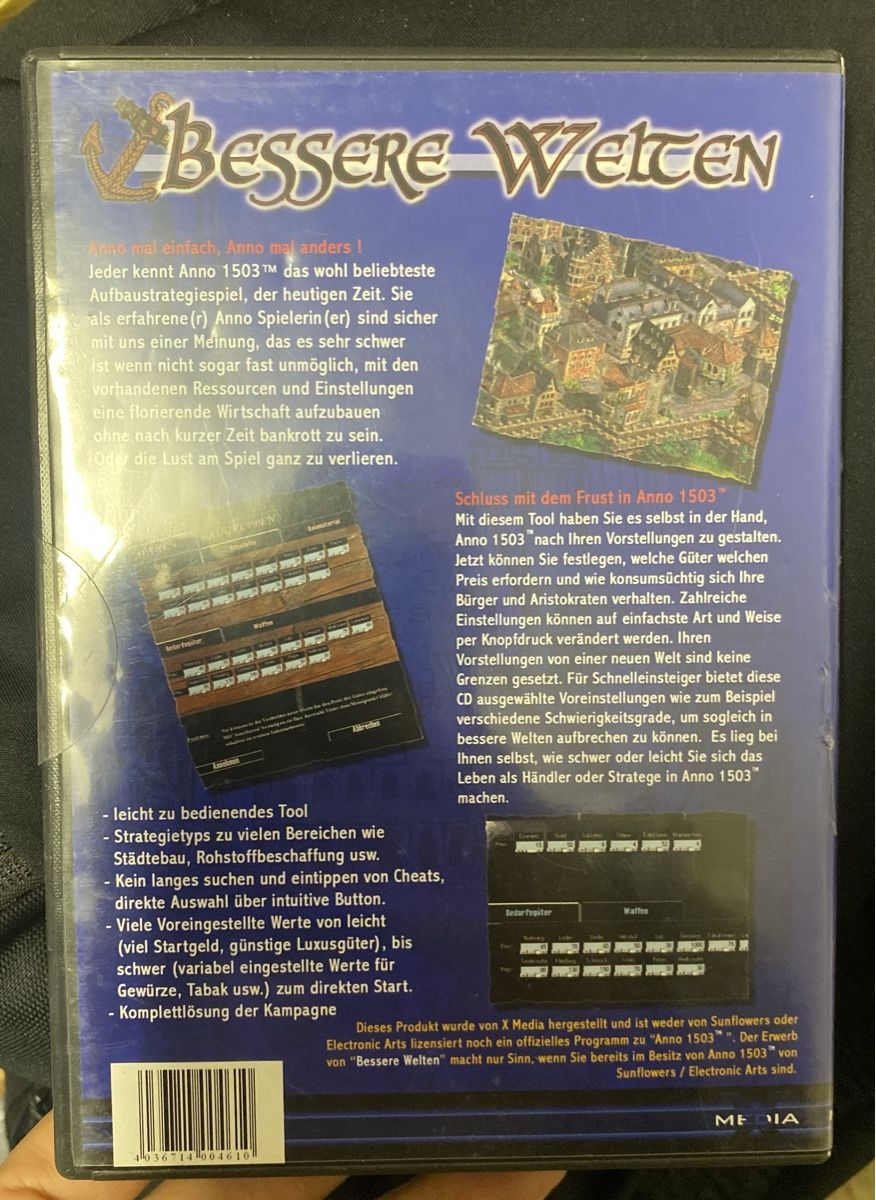 Spiele: Anno 1503: Bessere Welten, Add-OnPC – Neu und originalverpackt aus Basel von spider-loc 1
