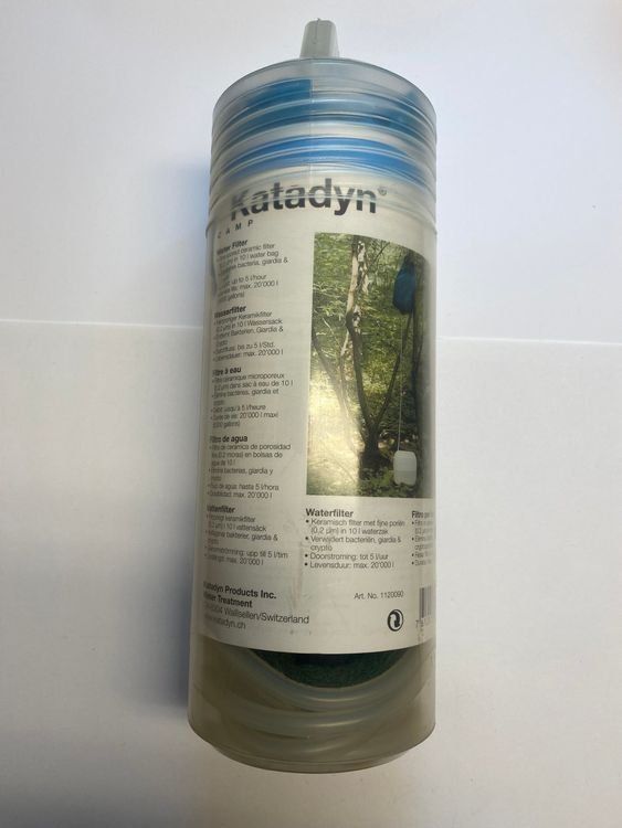 Katadyn Sanitari: Katadyn Camp Keramik Gravity Wasserfilter - VERSAND MÖGLICH – Nuovo e nell'imballaggio originale da Innerferrera venduto da tic_p7qd 4