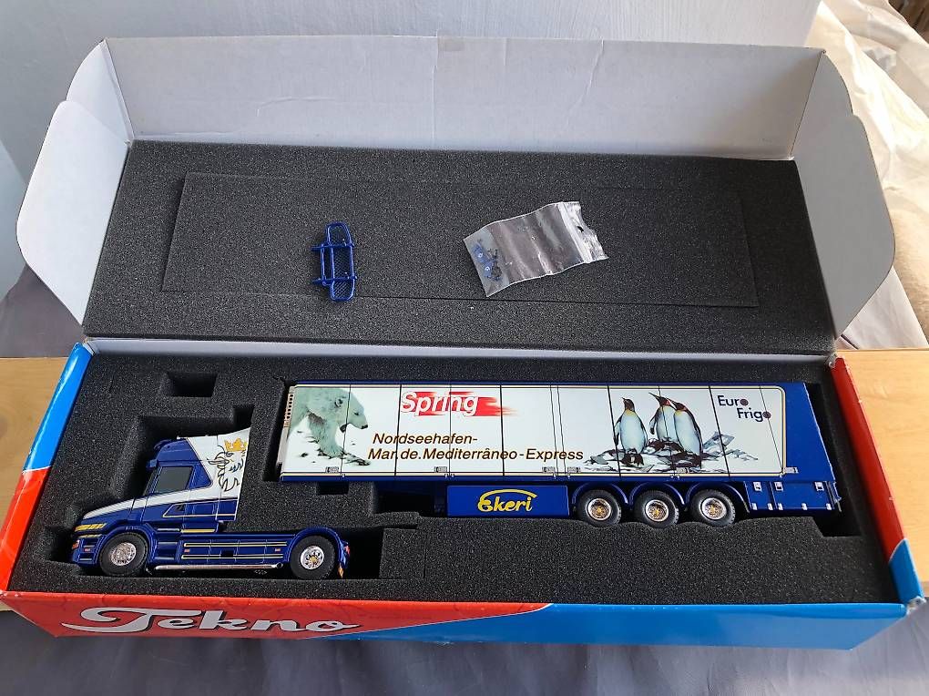Tekno Modellbausätze & Standmodelle: Scania Longline Spring 1:50 Tekno WSI Conrad – Neu und originalverpackt aus Lessoc von beletteman 1