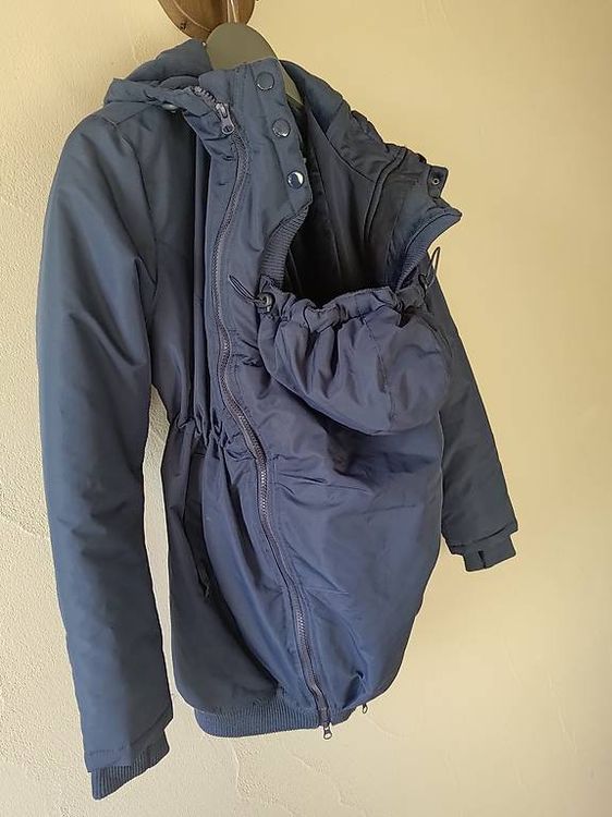 Fun2BeMum EVEREST Veste de Grossesse et de Portage en Softshell 3 en 1 Taille XL Couleur Petrol