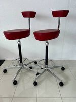 Vitra, Nelson Perch Stuhl in rot - selten
