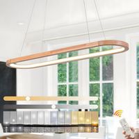 LED Kronleuchter Deckenleuchte Dimmbare Ovale Ring Kreis