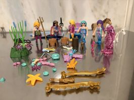 Playmobil Meerjungfrauen und Pferde Set guter Zustand