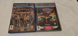Ratchet Gladiator + Ratchet + Clank 3 PS2 / CDs wie neu
