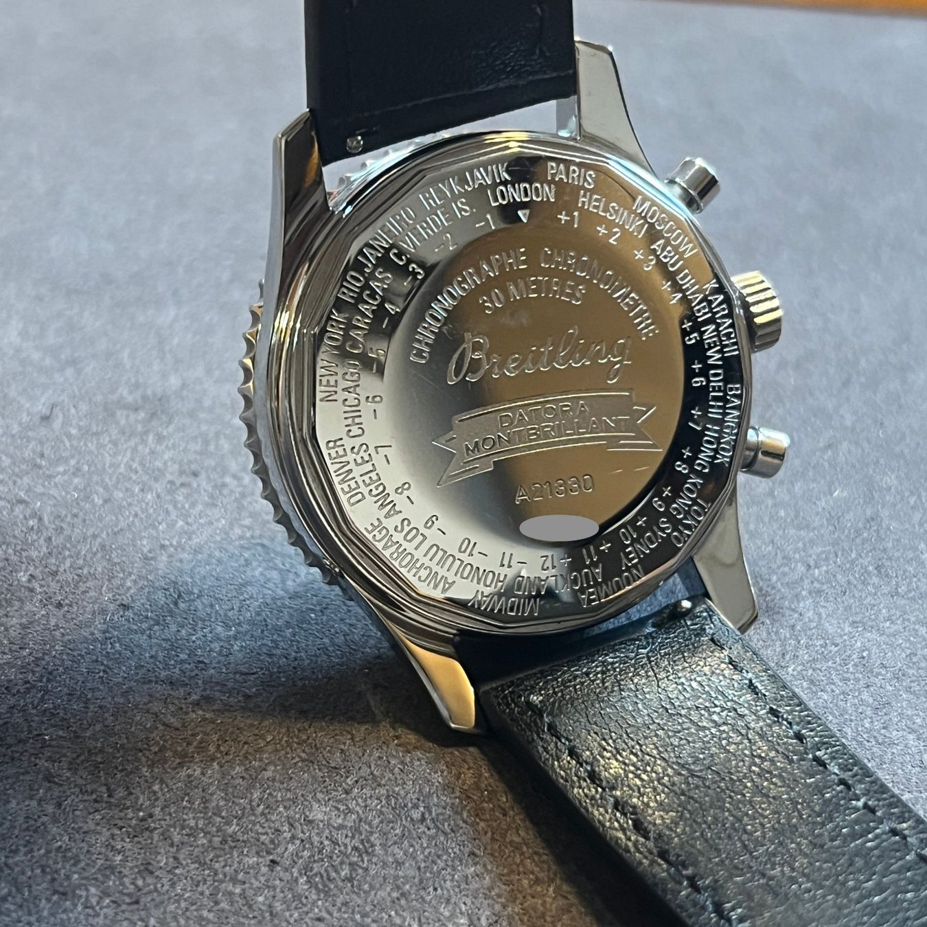 Breitling Orologi: Breitling Montbrillant Navitimer Datora A21330 – Usato da Carouge GE venduto da Watchaser 4