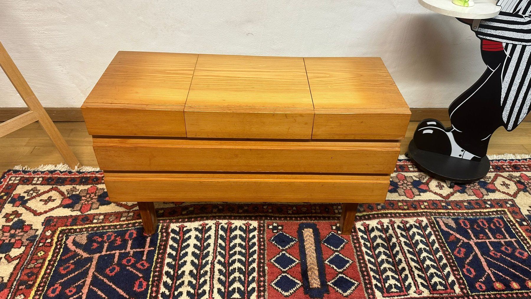 Kommoden: Mid Century Kommode mit 2 Klappschubladen - Vintage – Gebraucht aus Schlieren von Norauro 5