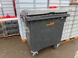 Ochsner 1100 lt. Abfallcontainer schwarz guter Zustand