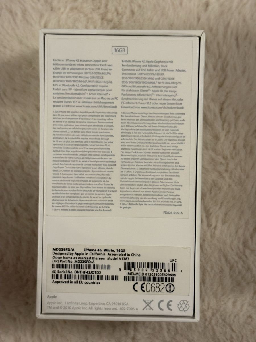 Apple Telefoni cellulari / Smartphones: Apple iPhone 4S – Usato da Degersheim venduto da GVkauf 4