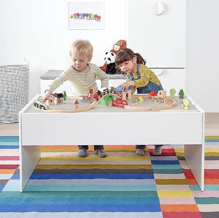 Tavoli: IKEA Spieltisch,  Table de jeu IKEA avec rangement – Usato da Mont-sur-Lausanne venduto da jojoaja 2